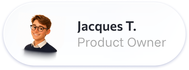 Jacques T., Product Owner