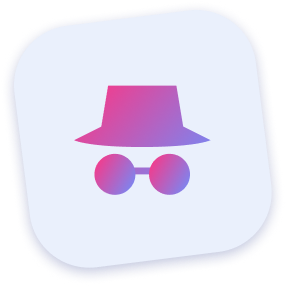 Icône d'anonymisation des données