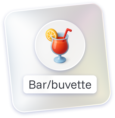 Repère Bar/buvette.